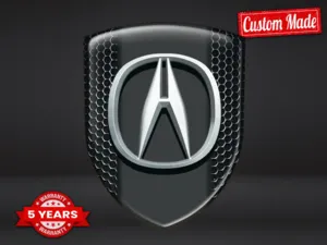 Honda Acura Emblemas Auto Personalizados Resistentes Estrella